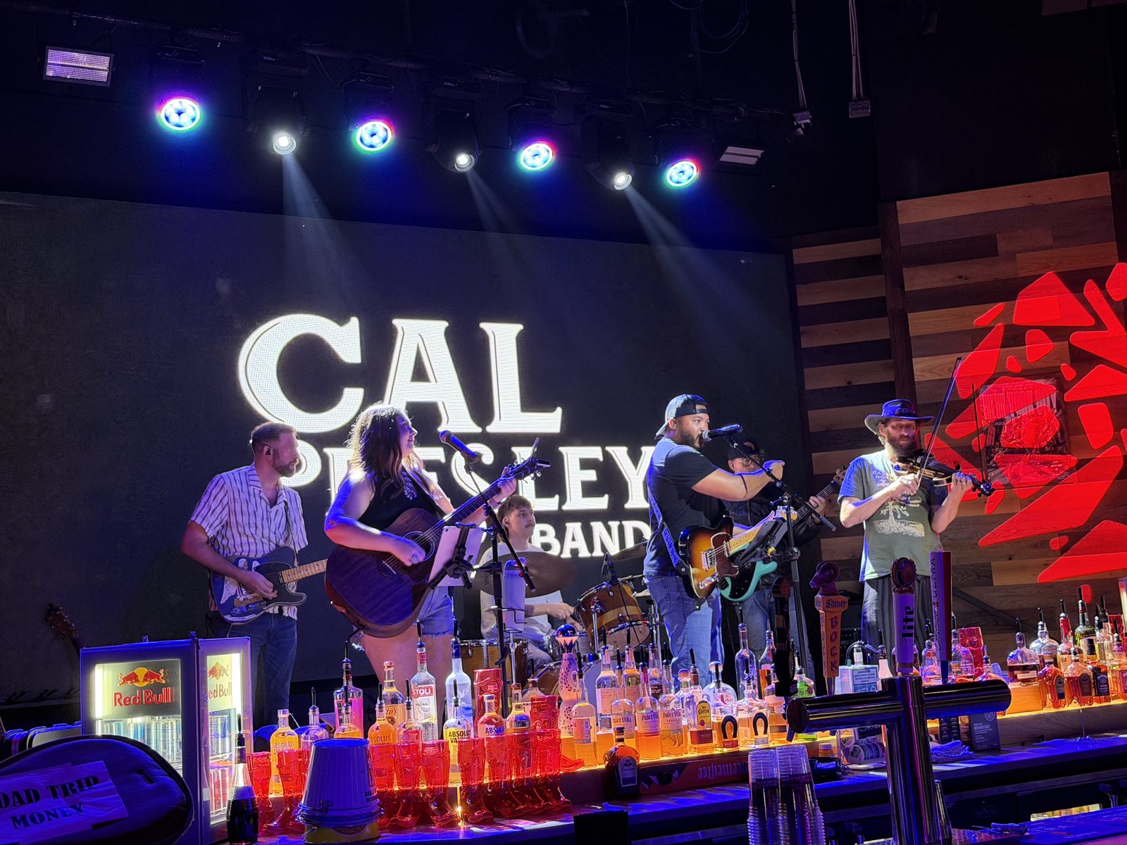 Cal Presley Band performing live